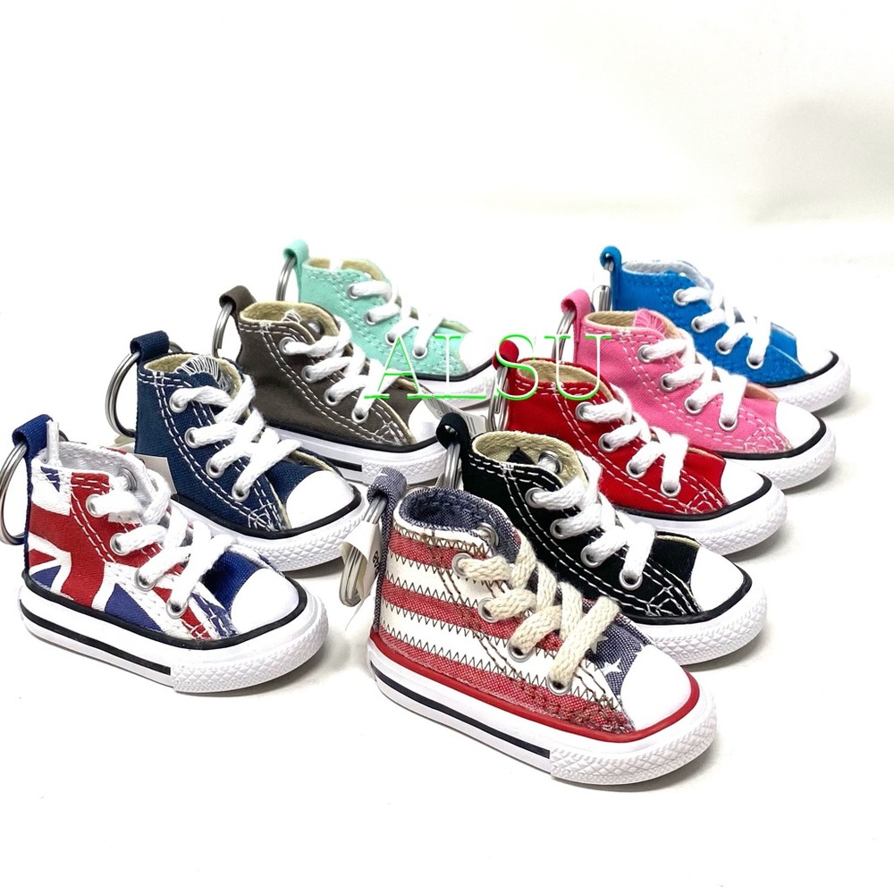 Converse Key Chain Ctas Sneakers Keychain Brown 022859272247 - Picture 3 of 7